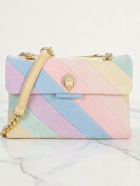 Kurt Geiger GUC Medium Pastel Leather Kensington Bag